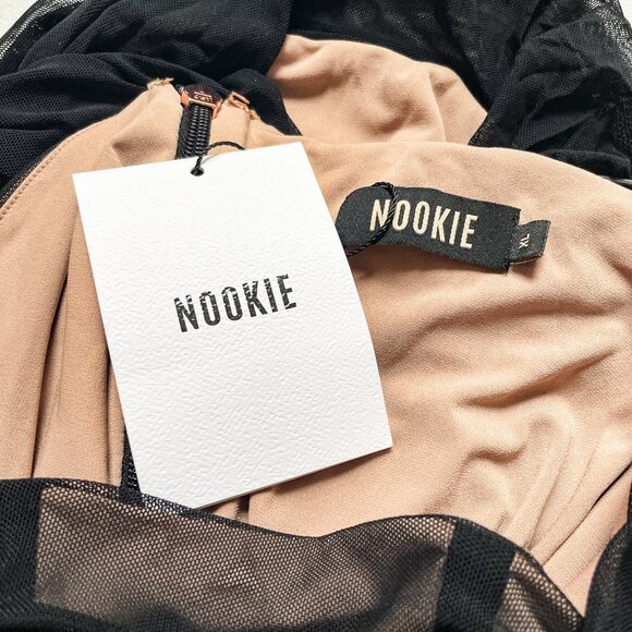 Nookie Mecca Mini Dress Black Size XL NEW NWT - Picture 5 of 9